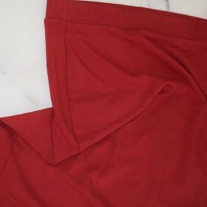 Forever 21 Red Midi Skirt